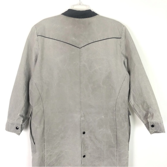 Saddlesmith Outfitters western vintage canvas snap duster jacket 
Size XS - Picture 5 of 7